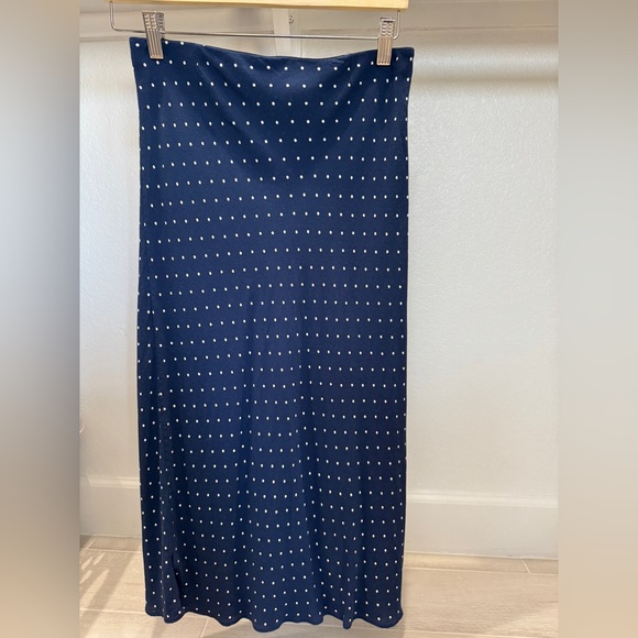 Madewell Midi Polka Dot Skirt, size 4 - Picture 4 of 6